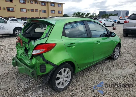 2012 Mazda Mazda2 z USA, uszkodzony, nr VIN JM1DE1LY4C0142852